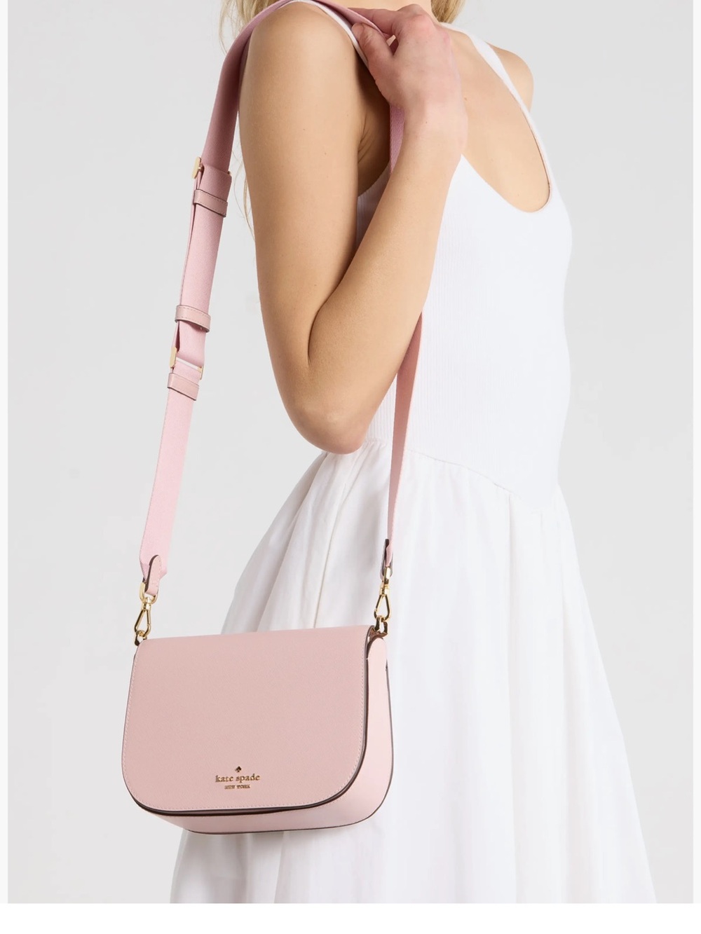 kate spade Pink Saddle Crossbody Bag